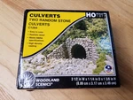 Woodland Scenics Two Random Stone Culverts Ho C1264. Fixed Price $10.00.