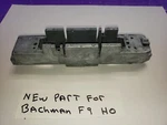 Diecast Chassis Underfram Bachmann Ho 61502 Emd F9 Diesel Locomotive New Part. Fixed Price $11.39.