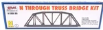 Atlas #2570 Through Truss Bridge Kit - Black N Scale Code 80 Rails. Fixed Price $30.50.