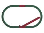 American Flyer S-scale Fastrack Siding Add-on Pack. Fixed Price $75.00.