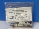 Micro-mark #83290 Universal Couplings: Set Of 4 Ho Scale New Nos. Fixed Price $22.99.