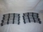 Menards O-36 Curved Track 8 Pieces. Makes Inch Circle. New. Qty.. Fixed Price $39.79.