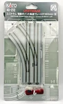 Kato 40-212 Unitram Street Track R180MM Left Electric Turnout. Fixed Price $69.67.