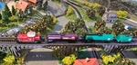 Z Scale Marklin Mini-club # 8804 Diesel Switcher Locomotive Train Set, Ex/box. Fixed Price $197.00.
