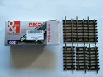 Piko G62 Straight Track 62MM With Joiners - Retail Box Of New. Fixed Price $18.65.
