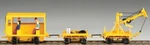 Bachmann Spectrum #16946 Ho Speeder W/work Crane & Cart.. Fixed Price $120.00.