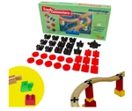 TOY2 Wooden Train Track Accessories - Rail Connectors For Set Edu. Fixed Price $39.95.