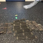 Lionel 36 Train Track Lot Of 15 Straight Vintage 1950'S Great Condition Works. Fixed Price $40.00.