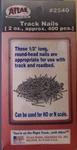 Atlas Trains 2540 Track Nails (400 Approx.) New Original Package. Fixed Price $6.99.