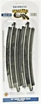 Ho Scale Bachmann 44403 22" Radius Curve Steel E-z Track (4) Pcs. Fixed Price $16.36.