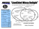 Lionel Fastrack Lionchief Missy Delight Layout 4X8 Gauge Side Bumper New. Fixed Price $429.84.