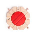 Bigjigs Rail 8 Way Turntable - Andere Belangrijke Wooden Merken Zijn Compat. Fixed Price $28.69.