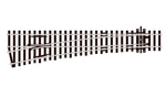 Peco Streamline SL-E96 Ho Scale Code 100 Track Electrofrog Medium Left-hand Turn. Fixed Price $32.99.