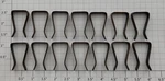 American Flyer 26693 Scale Track Locks In Envelope (pack Of 14). Fixed Price $6.00.