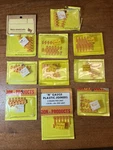 Atlas Scale Plastic Rail Joiner Packs Lot (10) 2538 Nos 24/PACK +partial. Fixed Price $14.99.