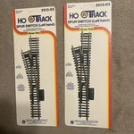 Ahm #2512-03 Ho Brass Track Spur Switch Turnout Left Hand Lot Of 12! Nos. Fixed Price $69.99.