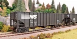* 1/87 Bachmann 100 Ton Norfolk Southern Bay Hopper Ns 144913 18740. Fixed Price $25.08.