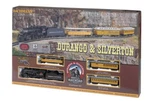 Bachmann 00710 Ho Scale Durango & Silverton Electric Train Set W/ E-z Track Nib. Fixed Price $256.00.