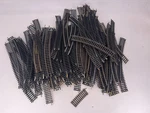 Ho Scale Train Track Lot 100PC Curved Straight Turnouts Tyco Atlas Bachmann Mix. Fixed Price $59.49.
