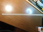Atlas Super Flex Code 83 Concrete Ties Nickel-silver FIVE-36" Sections Ho Scale. Fixed Price $37.50.