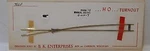 B.k. Enterprises 766P Ho Scale Code 70 Nickel Silver Left Hand Turnout. Fixed Price $11.04.