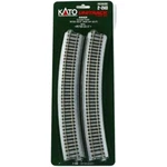 Kato #2-240 Ho R730MM (R28 3/4") Radius 22.5 Curve Unitrack Code Pcs. Fixed Price $26.95.