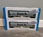 Two Scale Bachmann Silver Series 19102 Atsf Santa Fe 4-BAY Hopper #314783 Lot. Fixed Price $33.99.