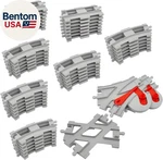 47-PIECE Train Set,classic Railway With 30 Curved TRACKS,14 Straight. Fixed Price $59.84.