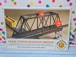 Vtg Bachmann Ho Scale Over Under Blinking Bridge 46-1222 Nip Nos Sealed. Fixed Price $20.00.