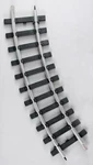 Bachmann 94601 Scale Steel Alloy Curved Track -- Single Piece. Fixed Price $11.99.