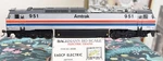 Ho-bachmann 65505 Amtrak E60CP Electric Locomotive #951 Ex. Fixed Price $29.95.