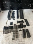 Lot 70 Pcs Atlas Snap Straight + Curve Crossover Hobby Toy Train. Fixed Price $38.24.