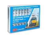 Peco LC-100 Oo/ho Catenary System 12 Mast Pack. Fixed Price $156.14.