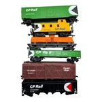 Bachmann Ho Scale Cp Rail Canadian Pacific 6-CAR Freight Lot Pre-owned. Fixed Price $39.80.