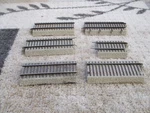 Helper 00297 3X 5" Straight Track Plus Misc Pieces (10/15/24 #3). Fixed Price $25.00.
