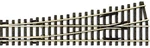 Peco Ho Code 100 Medium Radius Turnout Streamline Left Hand, Electrofrog SL-E96. Fixed Price $50.98.