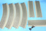 Lionel Fastrack Terminal Train W/connector, 2 Straight & 4 Curved. Fixed Price $35.00.