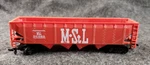 Scale Bachmann 70649 Quad Hopper Open Bay Freight Train Mstl 541085 ....(SB7). Fixed Price $6.99.
