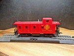 Bachmann Ho Scale 35' Santa Fe Atsf 999628 Red Cupula Caboose. Fixed Price $12.75.