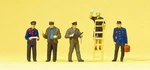 Preiser 10558 Ho Scale Railroad Personnel 1940S-70S. Fixed Price $25.99.