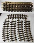 5X Vintage Lgb Lehmann Gross Bahn The Big Train 1100 Curved Rails Playmobil New!. Fixed Price $99.99.