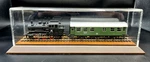 Marklin 89 006 Locomotive & 4080 Passenger Car Display Case Ho Scale (F7). Fixed Price $102.97.