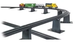 Bachmann 44471 Ho Scale Ez-track 14-PIECE Graduated Pier Set New. Fixed Price $19.63.