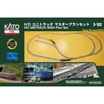 Kato 3-103 Unitrack World's Greatest Hobby Plan Set For 4 X 8' Layout. Fixed Price $234.99.