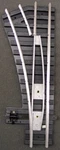 Gargraves 404 42" Diameter Tinplate Left Hand Manual Switch Turnout. Fixed Price $54.00.