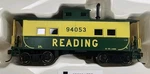 16801 Bachmann Reading Northeast Steel Caboose. Fixed Price $32.00.