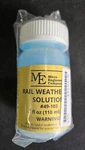 Micro Engineering Rail Weathering Solution 4OZ 118ML 49-103. Fixed Price $18.95.