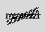 Marklin 2259 Ho Scale Track Medium Intersection Long 168.9 Mm. Fixed Price $38.01.