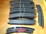 Life Like Ho Scale Power Loc Track Lot Of 28 Pieces Curves Straight Train. Fixed Price $47.95.