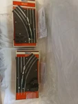 Lionel Manual Switch Track Left & Right Hand 6-65021 6-65022 Set O27 1024L. Fixed Price $20.00.